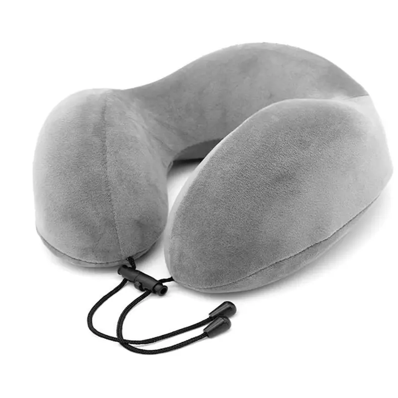 Ergonomic Travel Neck Pillow - Portable Lightweight Design for Airplane, Train, Car, Office Naps, Home Streaming, and Outdoor Camping - Durable & Easy to Clean Travel Pillow for Ultimate Comfort