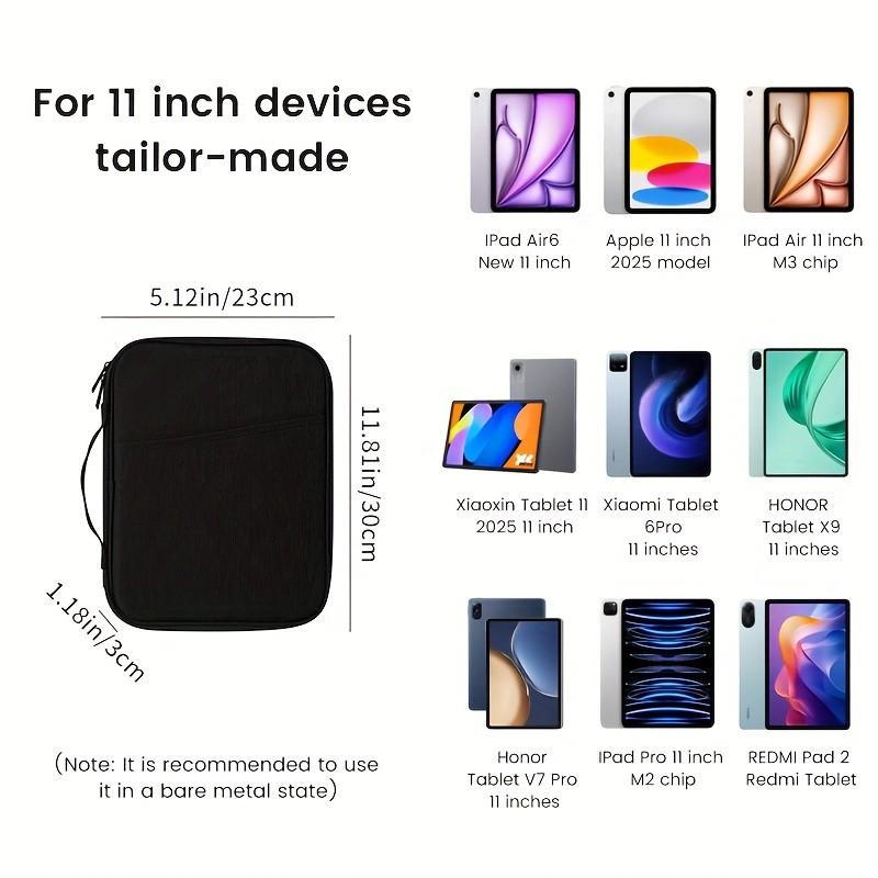 Vertical Polyester Laptop Case for Macbook Air/pro, Surface Series, Dell Xps, Hp Stream, with Pocket, Durable Protection