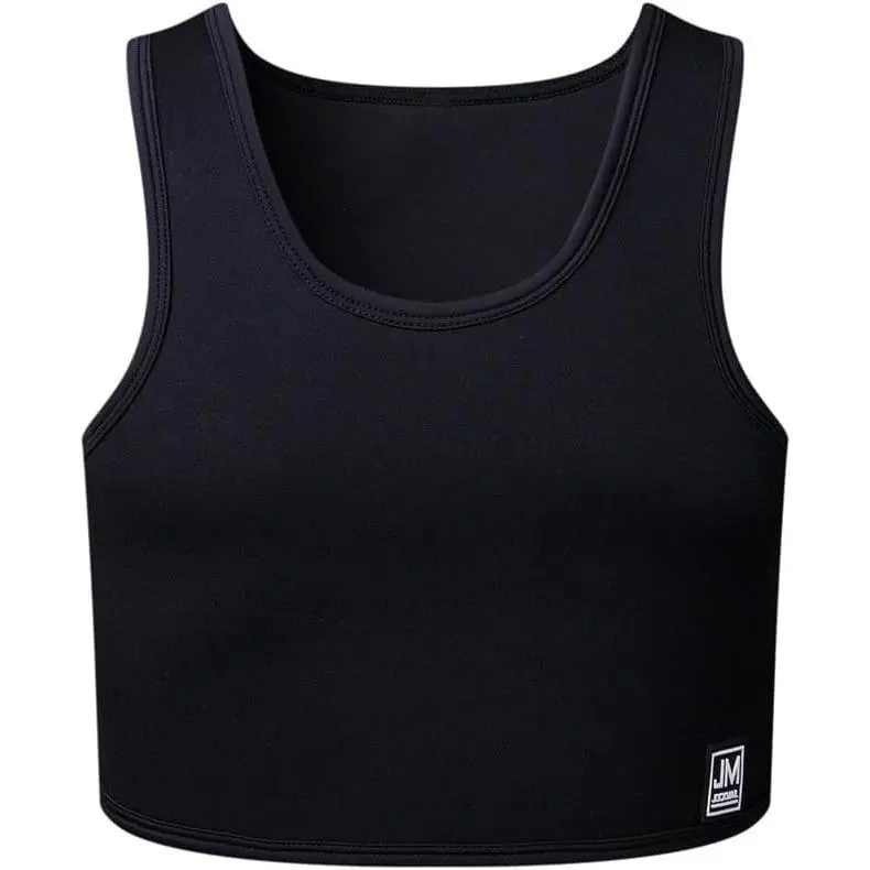 Men's Neoprene Chest Support Compression Vest for Fitness Gym Sports