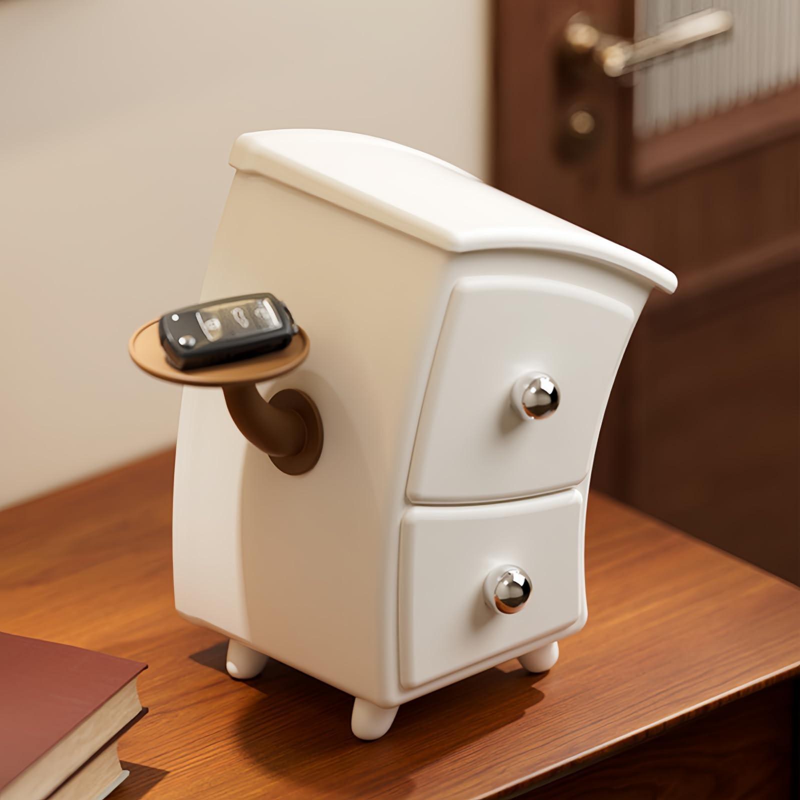 Creative Bent Shape Jewelry Storage Box, Stackable Drawer Style Organizer, Perfect for Organizing Accessories, Stylish and Functional Design