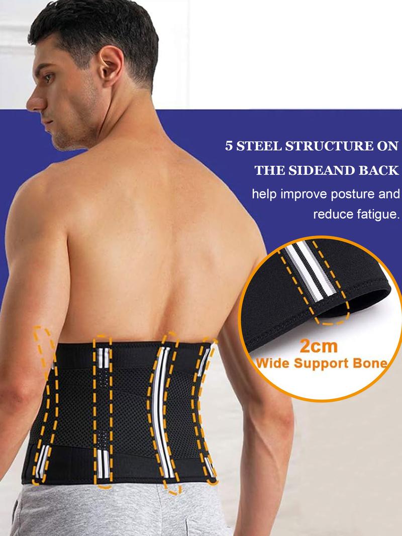 Men's Solid Color Waist Trainer Trimmer, High Stretch Waist Cincher, Waist Trainer for Men, Shapewear for Men, Shapewear Body Sculpting, Waist Training Belt, Waist Body Shaper