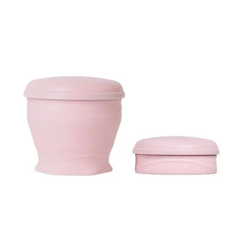 Summer Cool Macaron Portable Pocket Mouthwash Cup Travel Foldable Telescopic Outdoor Hydration Silicone Water Cup