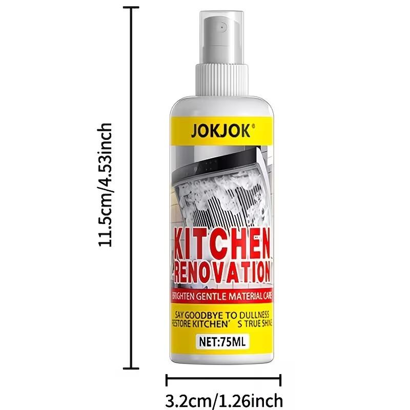 Metal Polish Agent by Jokjok, Effective Surface Cleaner, Quick Stain Remover, Liquid Form, Kitchen Stain Removal, Single Unit