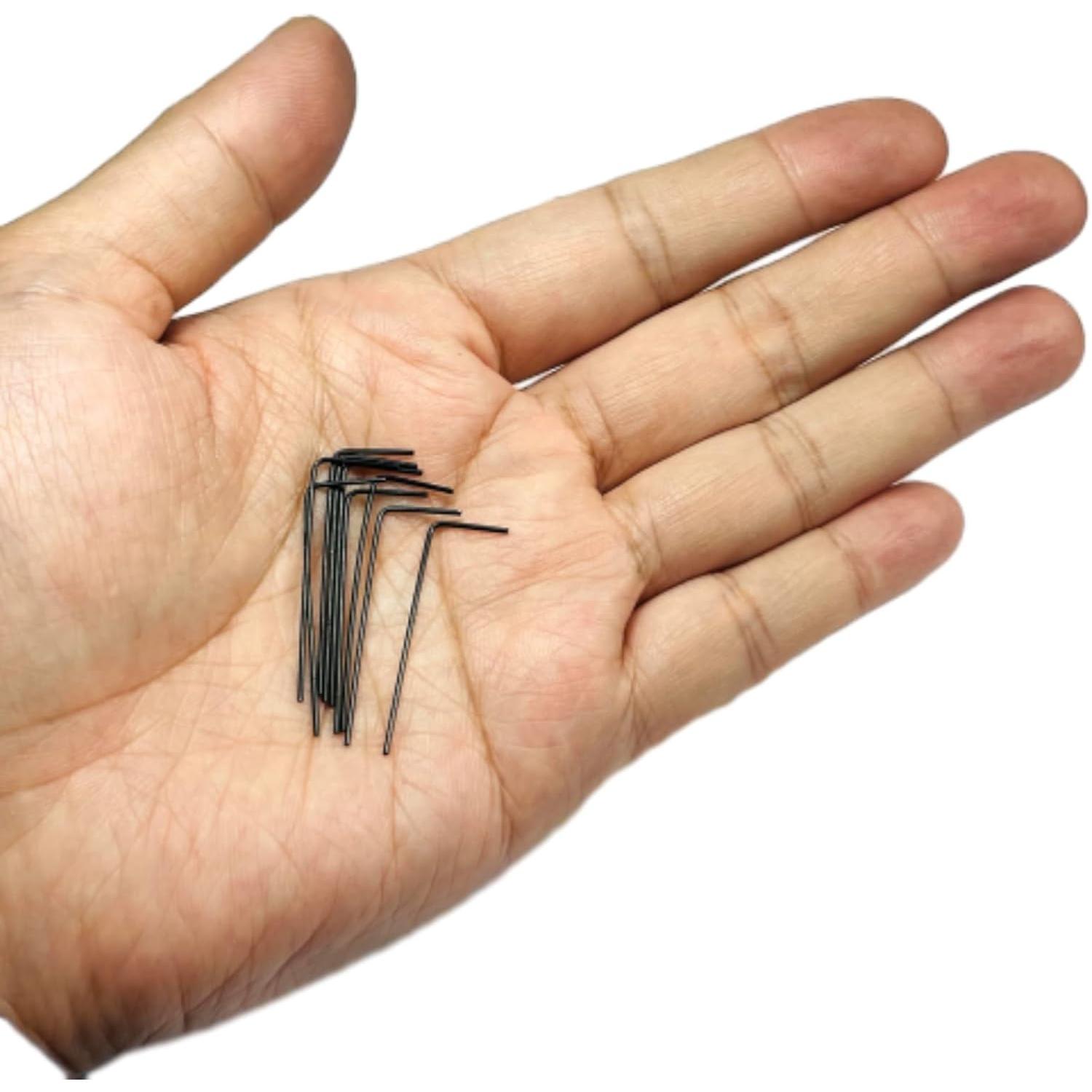 10 count 0.035 Allen Wrench sets,0.035 inch Allen Wrench,0.035 Hex Key,0.035 Hex Wrench allen key Door Key L Shaped hex wrench set with Long Arm.Black (10pcs 0.035 Hex Key)