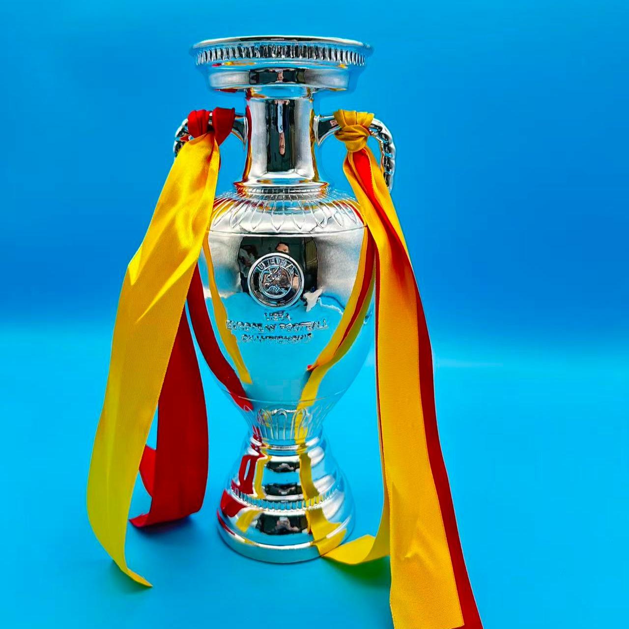 European Cup Trophy Delaunay Cup Model, European Football Championship Trophy Souvenir, Fan Collection Memorabilia