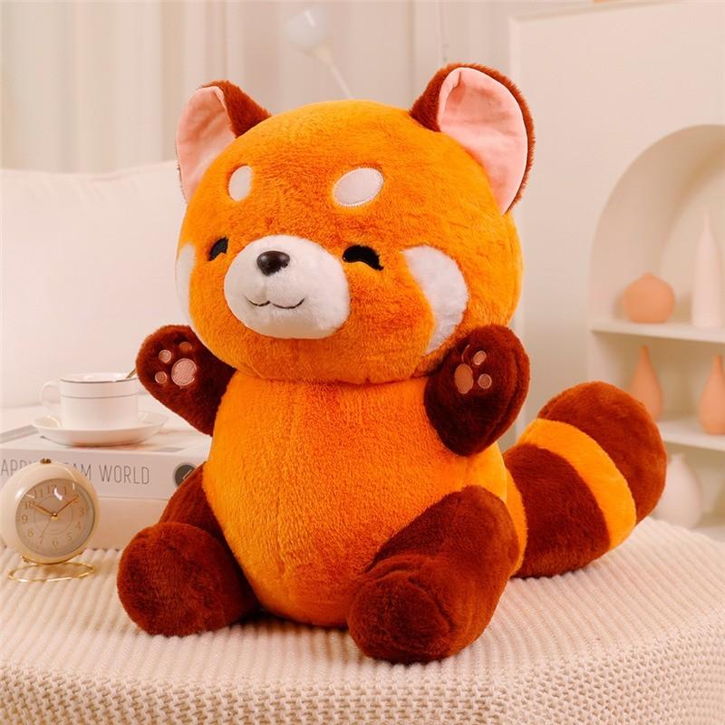 Cute Red Panda Plush Toy, 1 Count Stuffed Animal Toy, Huggable Stuffed Animal, Kawaii Stuffed Animals, Soft and Comfy Plush Toy for Kids, Lovely Plush Gift for Children