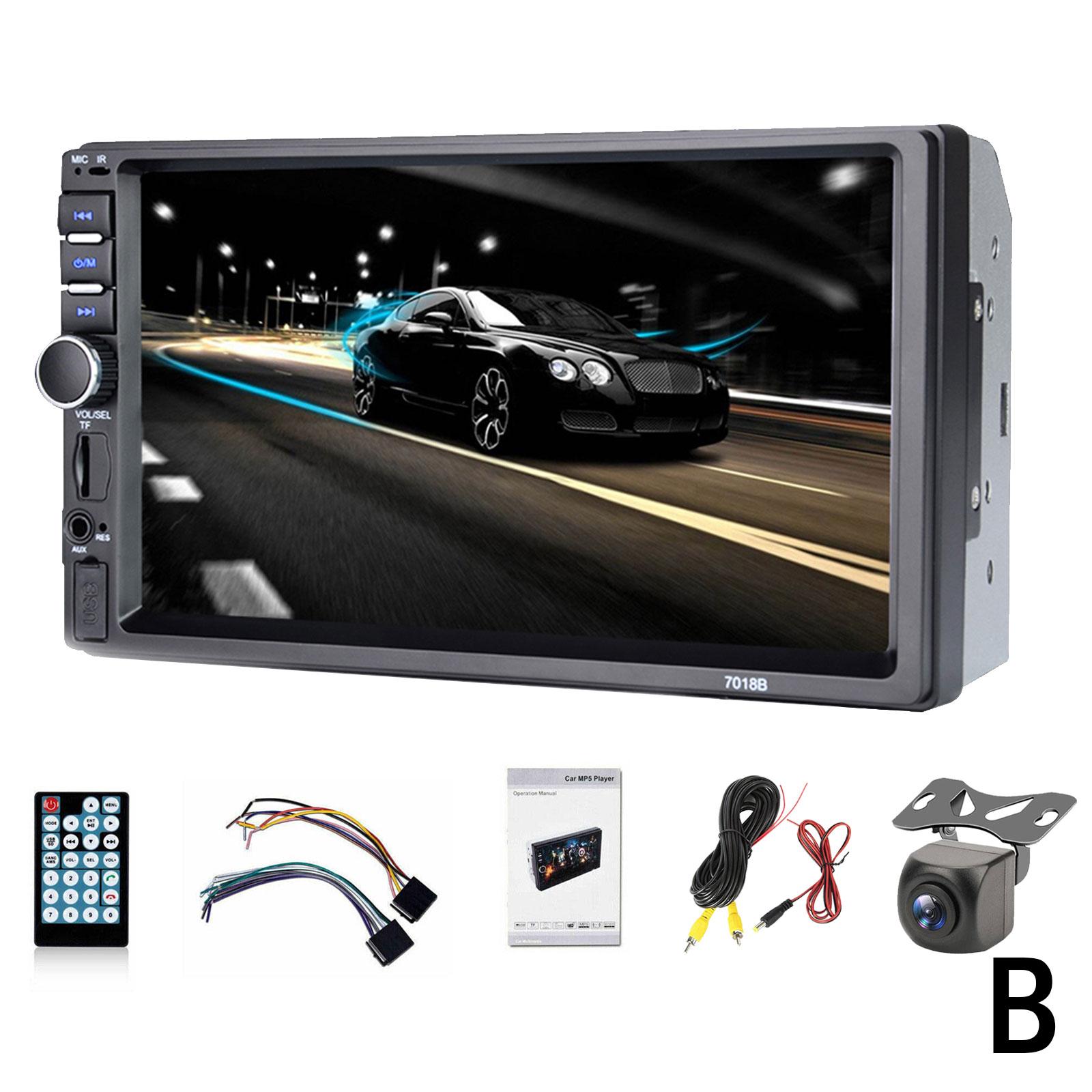Bileeko Car Radio Digital 2 din Stereo 7inch HD Screen Autoradio Multimedia Player MP5 Bluetooth USB TF FM Camera
