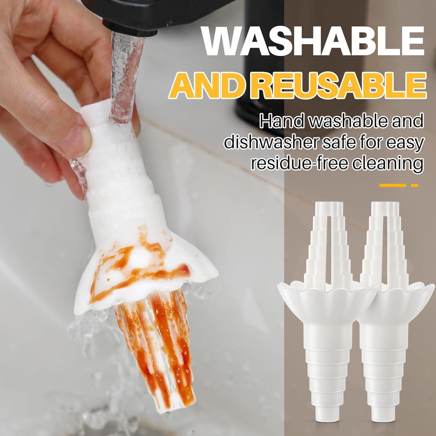 2pcs Liquid Transfer Funnels, Leak-proof Wide Mouth Design, For Home Kitchen and Laboratory Use, Durable Essential Tool, Suitable for Dispensing Oils, Wines and Beverages