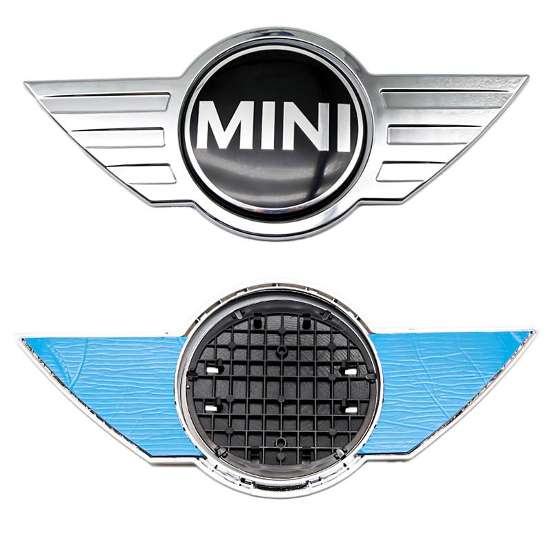 Mini Car Front & Rear Emblem, Durable Scratch-Resistant Hood Badge Replacement, Fits Mini All Models Including Cooper Countryman Clubman