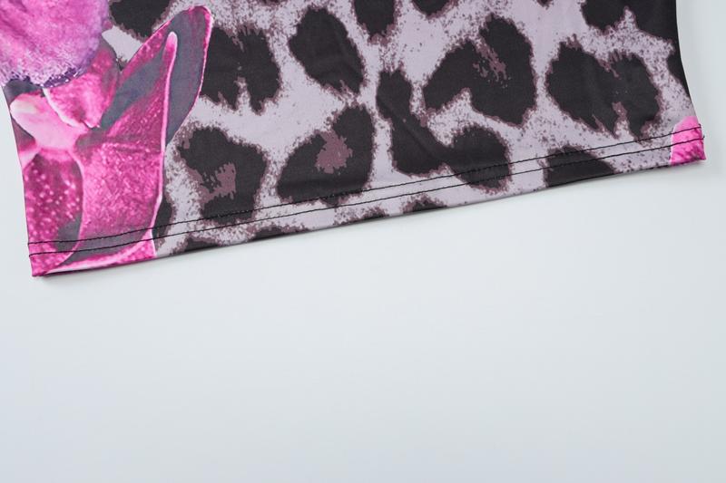 Two-piece Set Women's Floral Print One Shoulder Sleeveless Lace-up Tank Top & Bodycon Skirt, Casual lounge set, Backless Strapless Irregular Neck Crop Top Long Skirts Suits, Party Club Date Holiday Casual Outfits For Ladies Summer Clothes Wear