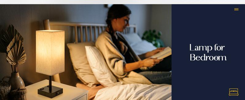 Touch Control Table Lamps Set of 2 - Nightstand Lamp for Bedroom with USB C+A Charging Ports & AC Outlets, 3-Way Dimmable Bedside Lamp Flaxen Fabric Shade for Bedroom Living Room(Bulb Included) nightstand lamp lamps Lighting Decorative Modern room stuff