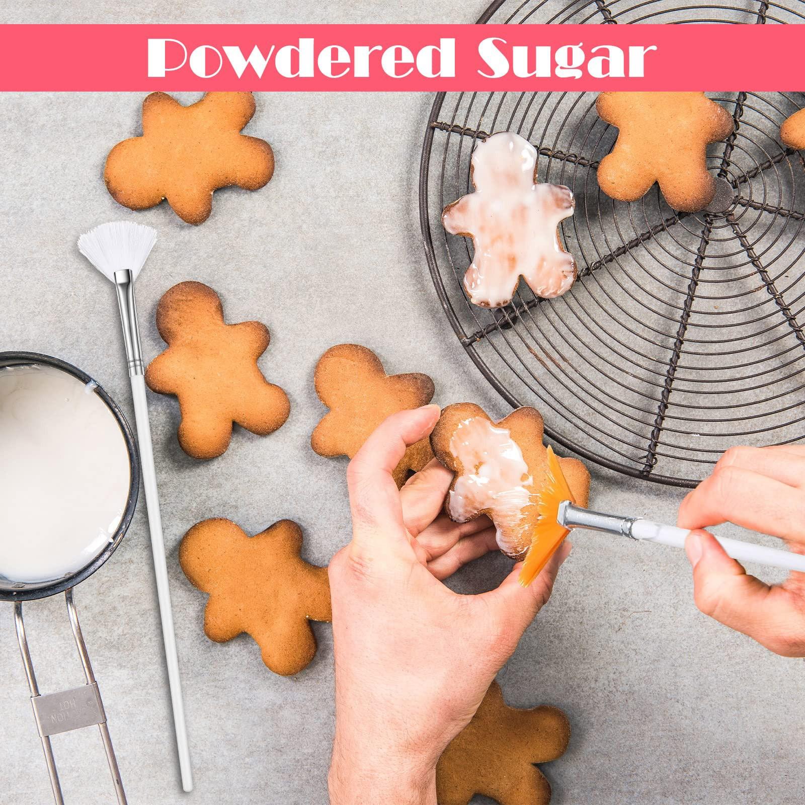 1 set/ 15pcs Cake Decorating Brushes Cake Painting Brushes Food Paint Brush Multiple Function Fondant Brush Cookie Brushes DIY Tool Set Cake Decorating Painting Tool Icing Pastry Brush for Baking Pastry Decorating Tools