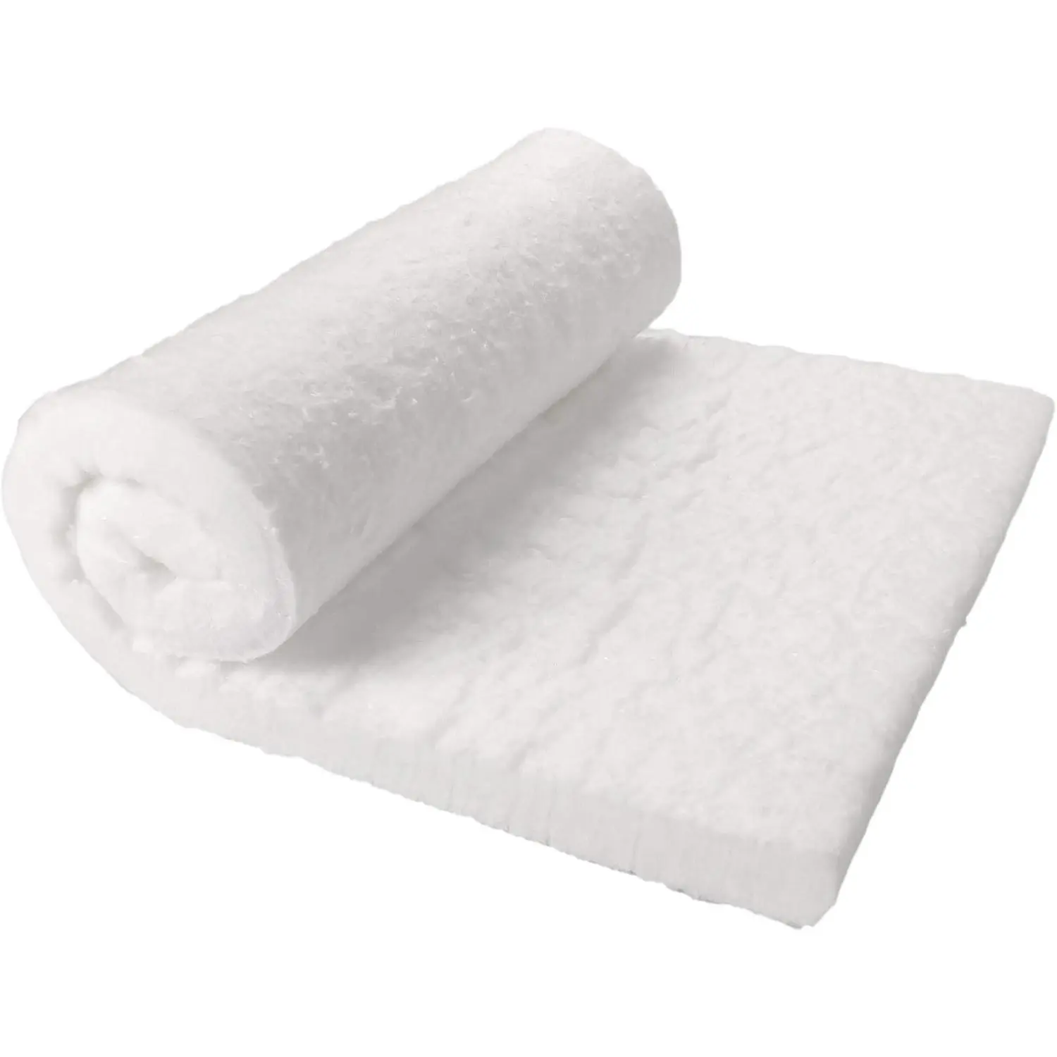 Ceramic Fiber Insulation, 1" Thick x 12" x 24", 2400F Fireproof Insulation Blanket, 3023E