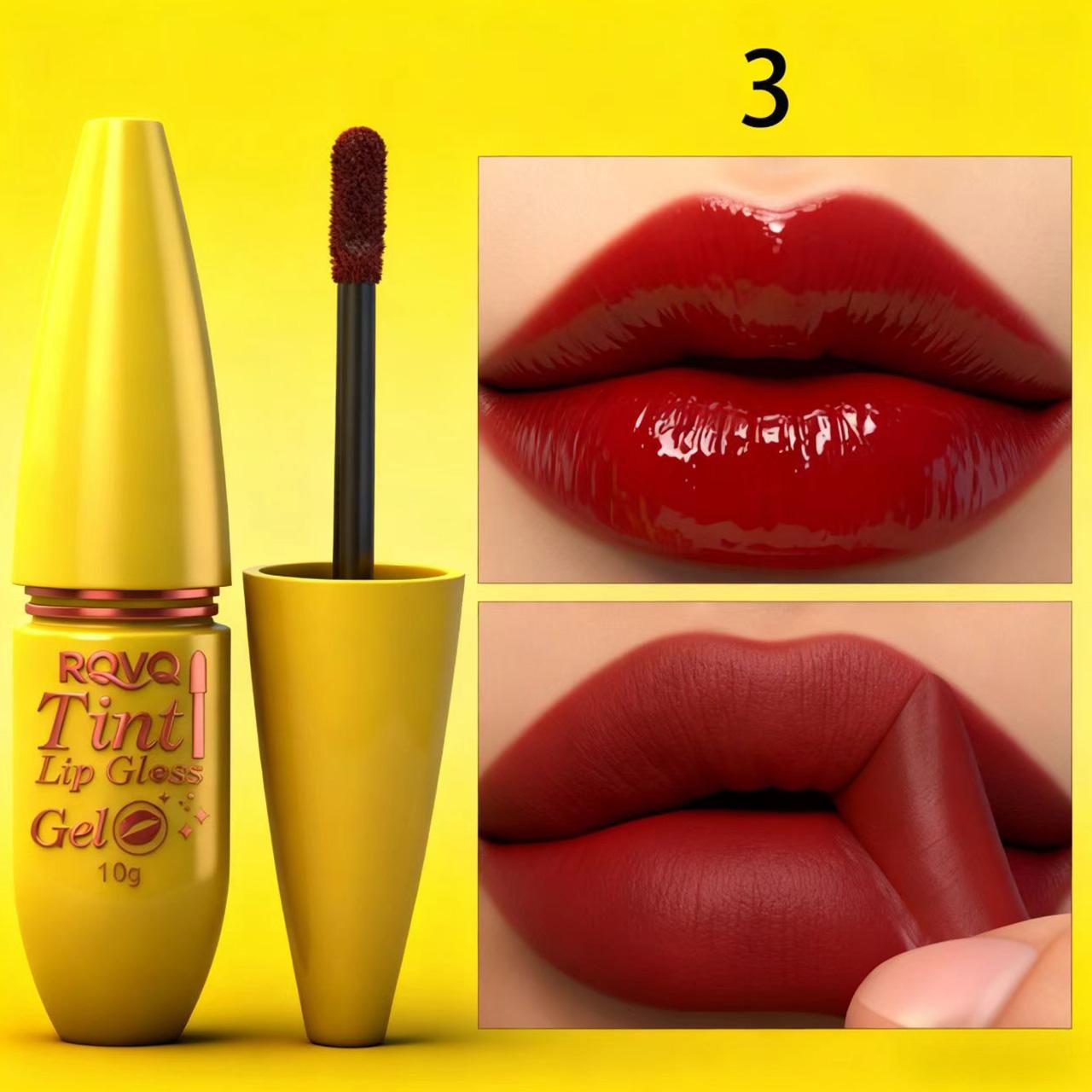 3-Color Long-Lasting Waterproof Lip Gloss, Easy Application, Suitable for All Skin Types, Perfect Gift for Valentine's Day, Birthday, Christmas