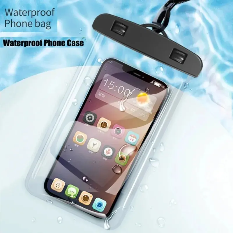 Waterproof phone case, swimming waterproof bag, universal underwater phone protector suitable for iPhone 11 12 13 14 15 16 Pro