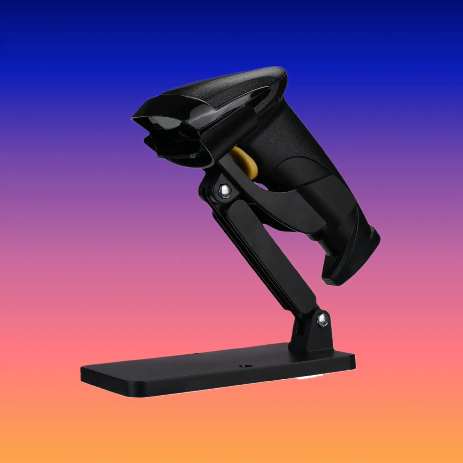 1D 2D Barcode Scanner Wired Wireless Bluetooth Scanner with Stand