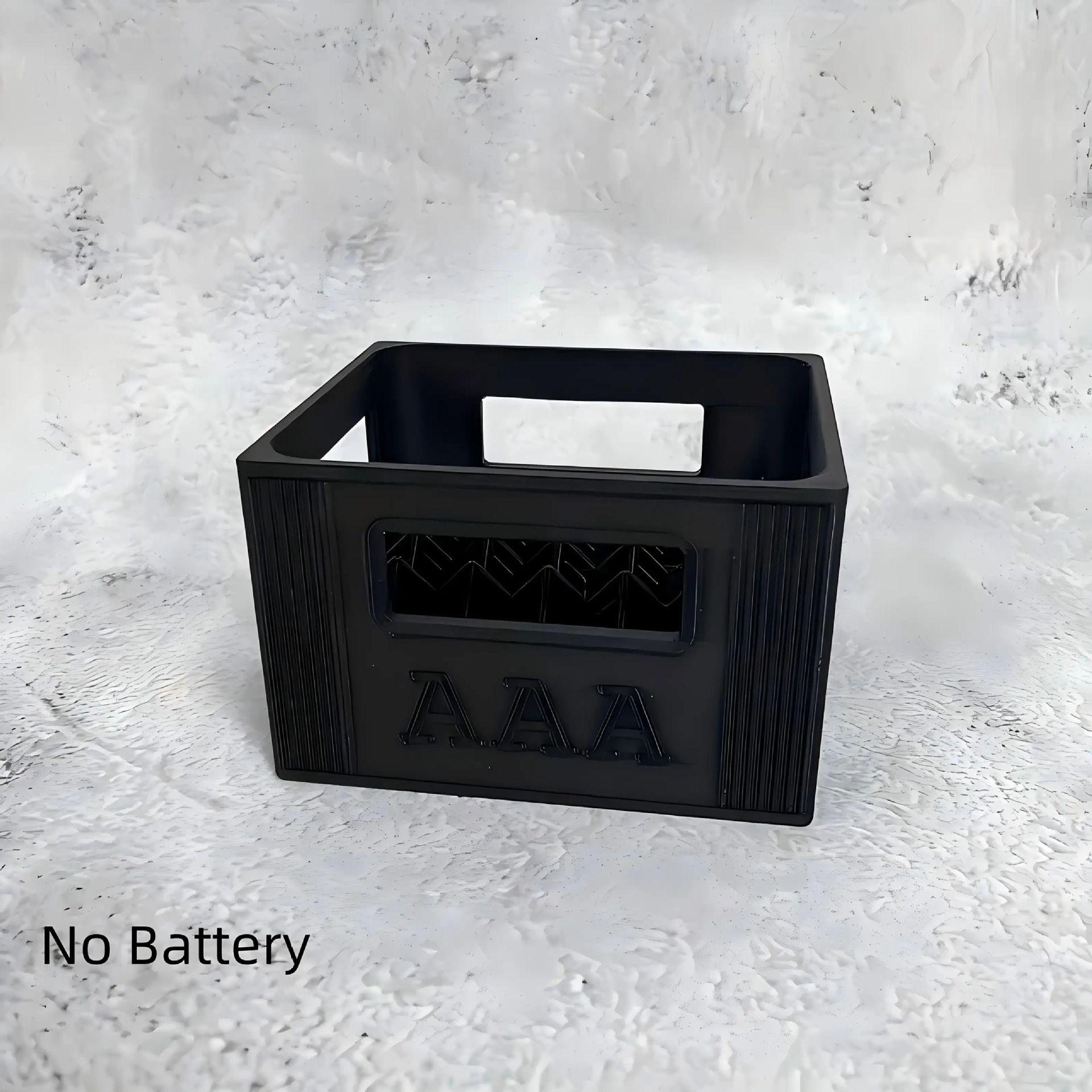 Stackable Battery Storage Box for Aa and Aaa Batteries, Efficient Organizer for Size D and C Batteries, Space-Saving Solution