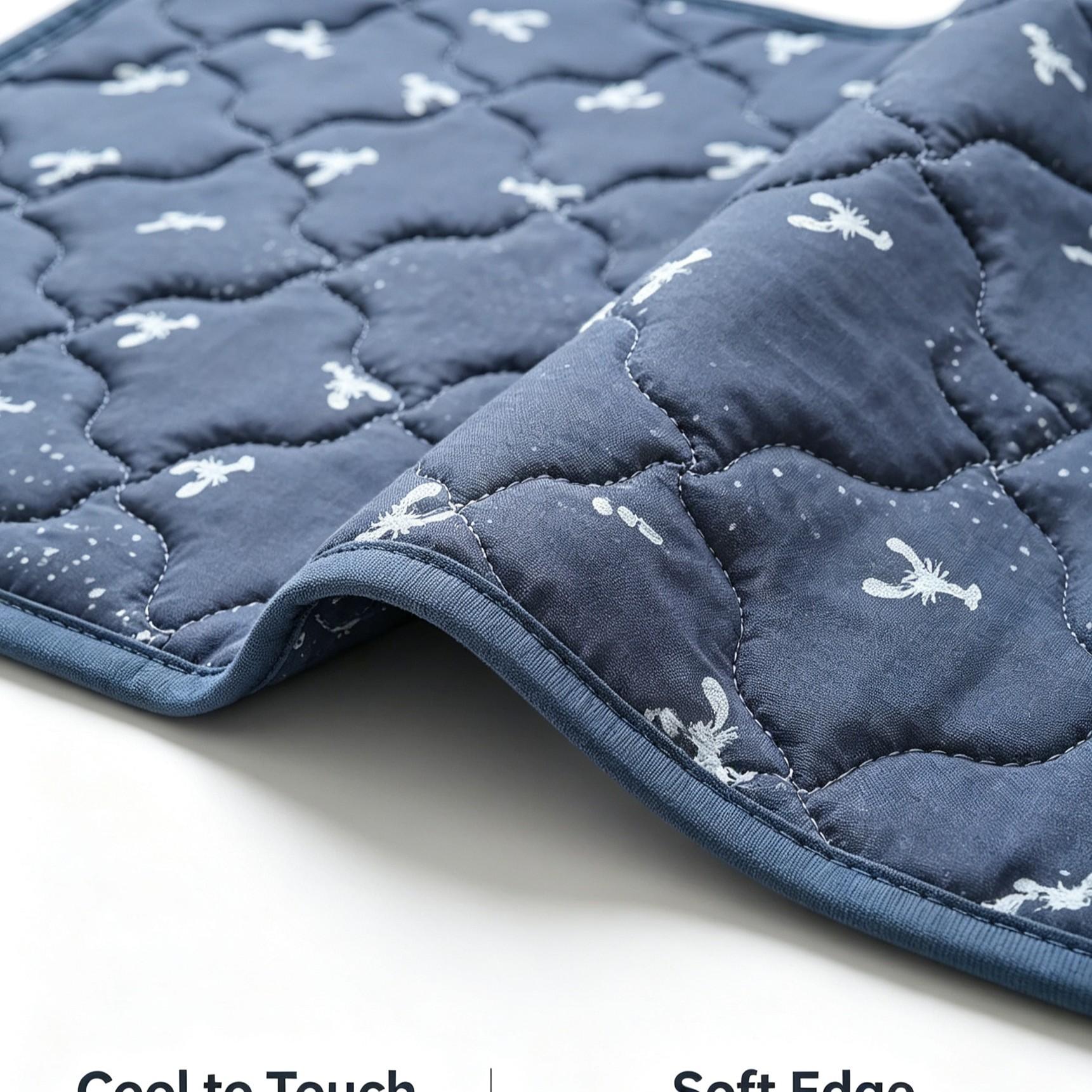 100 Dog Mat Cat Pad Cool Sensation, Nylon Material, Ideal for Dogs & Cats, Comfortable Pet Bedding, Durable and Easy to Clean