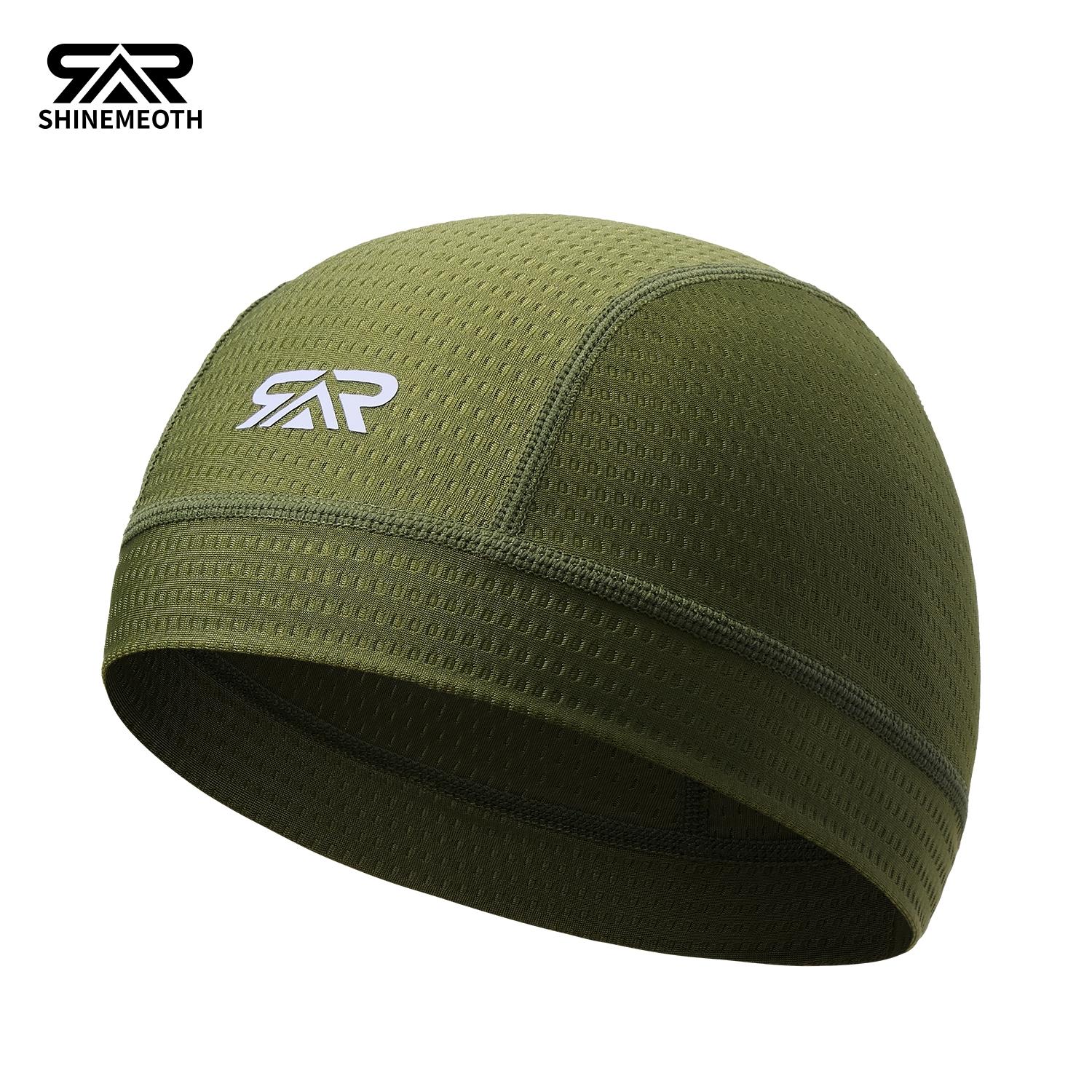 Shinemeoth Ultra Soft Mesh Cycling Cap, Skin-Friendly Helmet Liner, Durable Non-Fading Cool Hat, Comfortable Riding Accessory