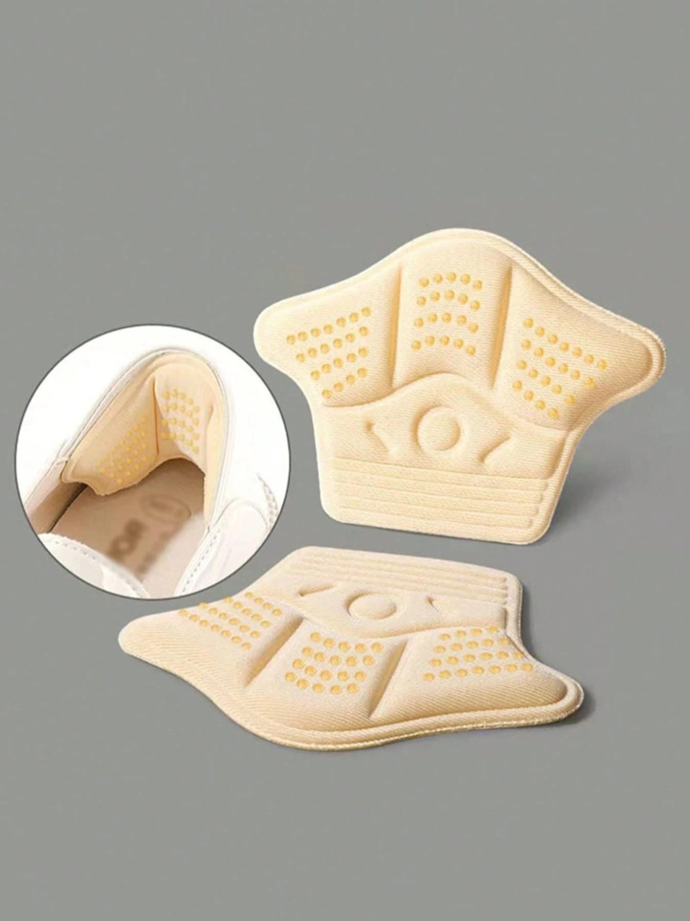 5 Double self-adhesive thickened seaweed shoes, anti-friction after slipping, flexible shoes. Black/rice color movement protects the shoes, rests the shoes. Protective backrest, anti-slip cover, closure option, clear design. Shoes, spring/summer selection