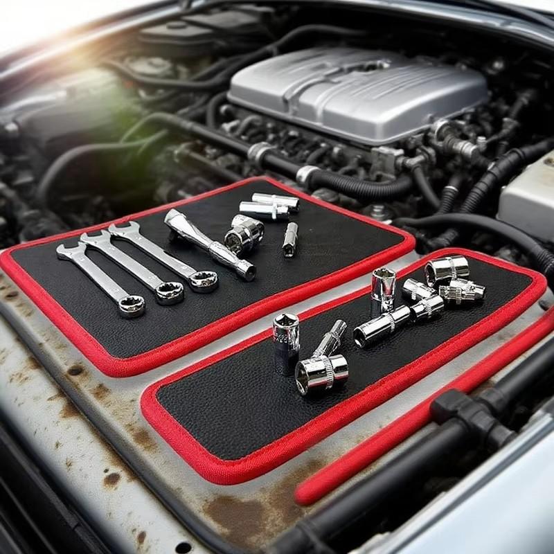 New Magnetic Tool Mat, Space Saving Wall Mount, Quick Organization, Improve Workshop Efficiency, Portable Tool Rack and Pad, Garage Tool Storage, Power Tool Organizer, Tool Organisers