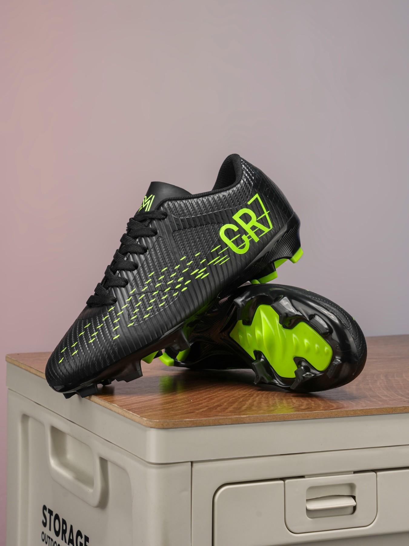 New Football Shoes Short Studs Anti-Slip Unisex Student Edition, Casual PU Upper Rubber Sole, All Seasons Training & Match Shoes