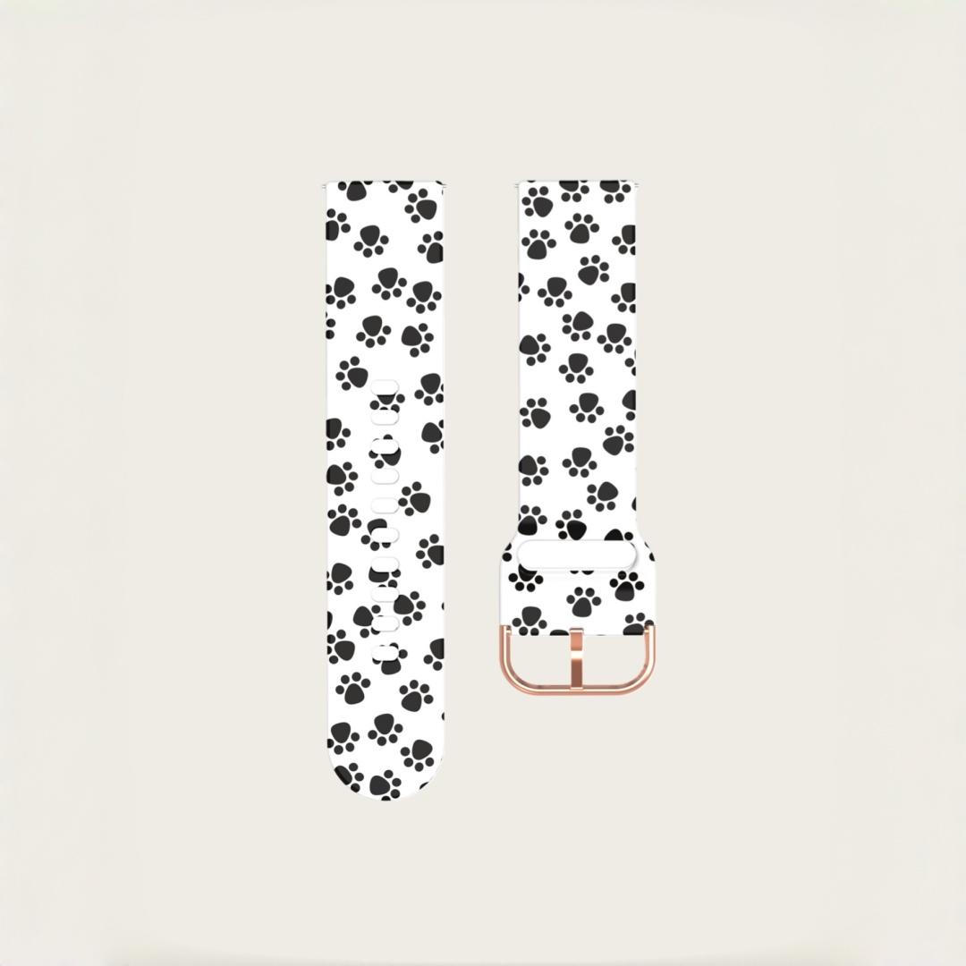 Fashionable Silicone Watch Band, Universal Quick-Release (20mm), Soft Comfort, Waterproof Sweatproof, Buckle, Compatible with Smartwatches