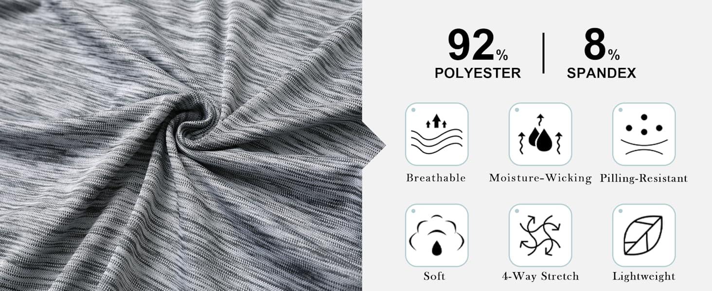 MAELREG Golf Shirts for Men Dry Fit Short Sleeve Casual Performance Moisture Wicking Heather Pique Collared Polo Menswear Top SpringStatements