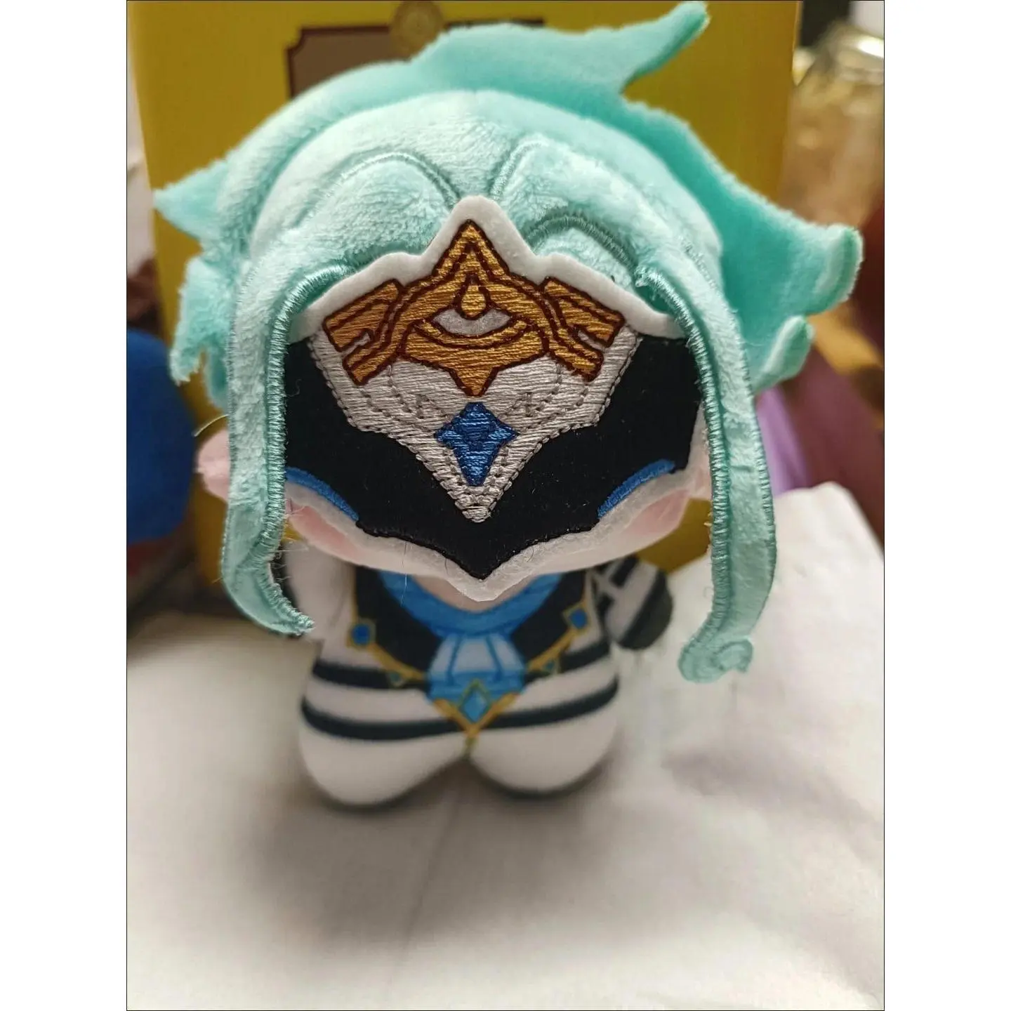 10cm Game Genshin Impact The Doctor Il Dottore Plushie Stuffed Doll Decorative Backpack Pandents Keychain Doll Plush Toys Gifts