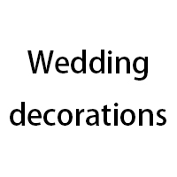 Wedding decorations