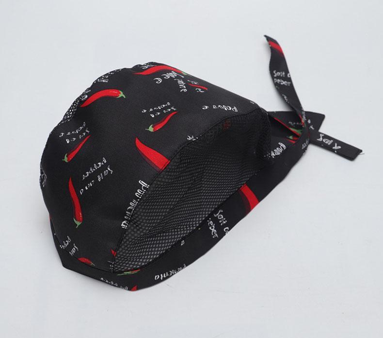 Breathable mesh Cook Hat 3pcs Chef Hat Food service Kitchen Work Cap Hotel Restaurant Canteen Bakery Baker Household Cooking Cap