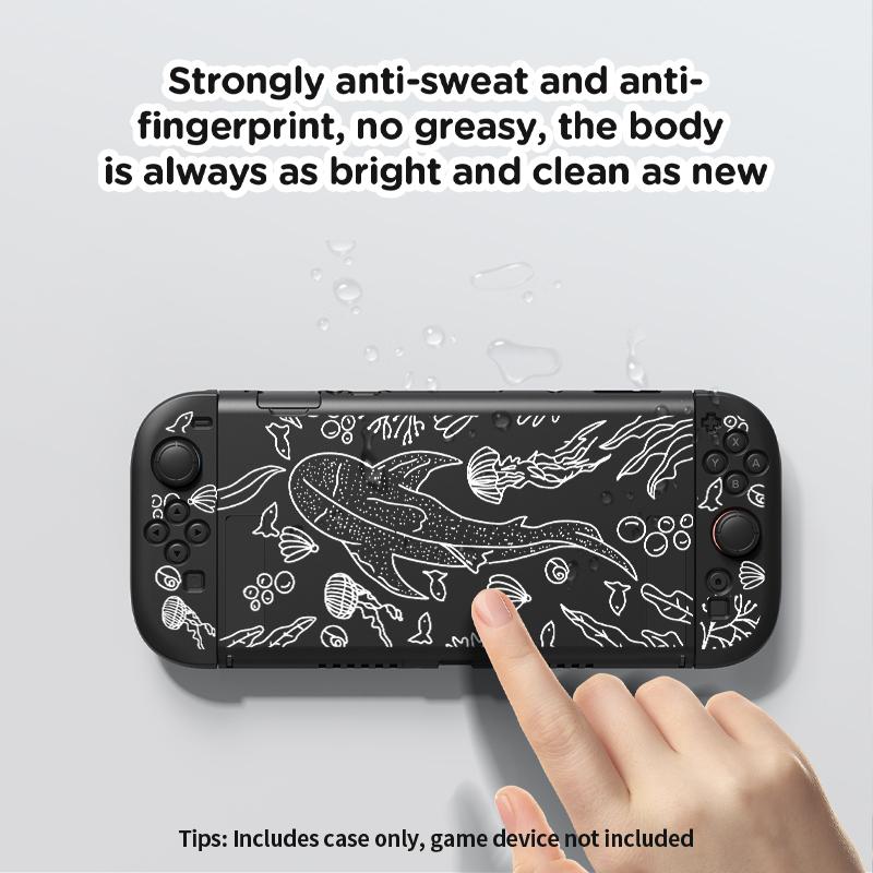 TPU protective case for Switch NS2 (2025), Switch NS2 game accessory, removable design, can be inserted into the base with the case on, printed protective case, scratch-resistant, drop-resistant, 2025 new model, available in multiple colors.