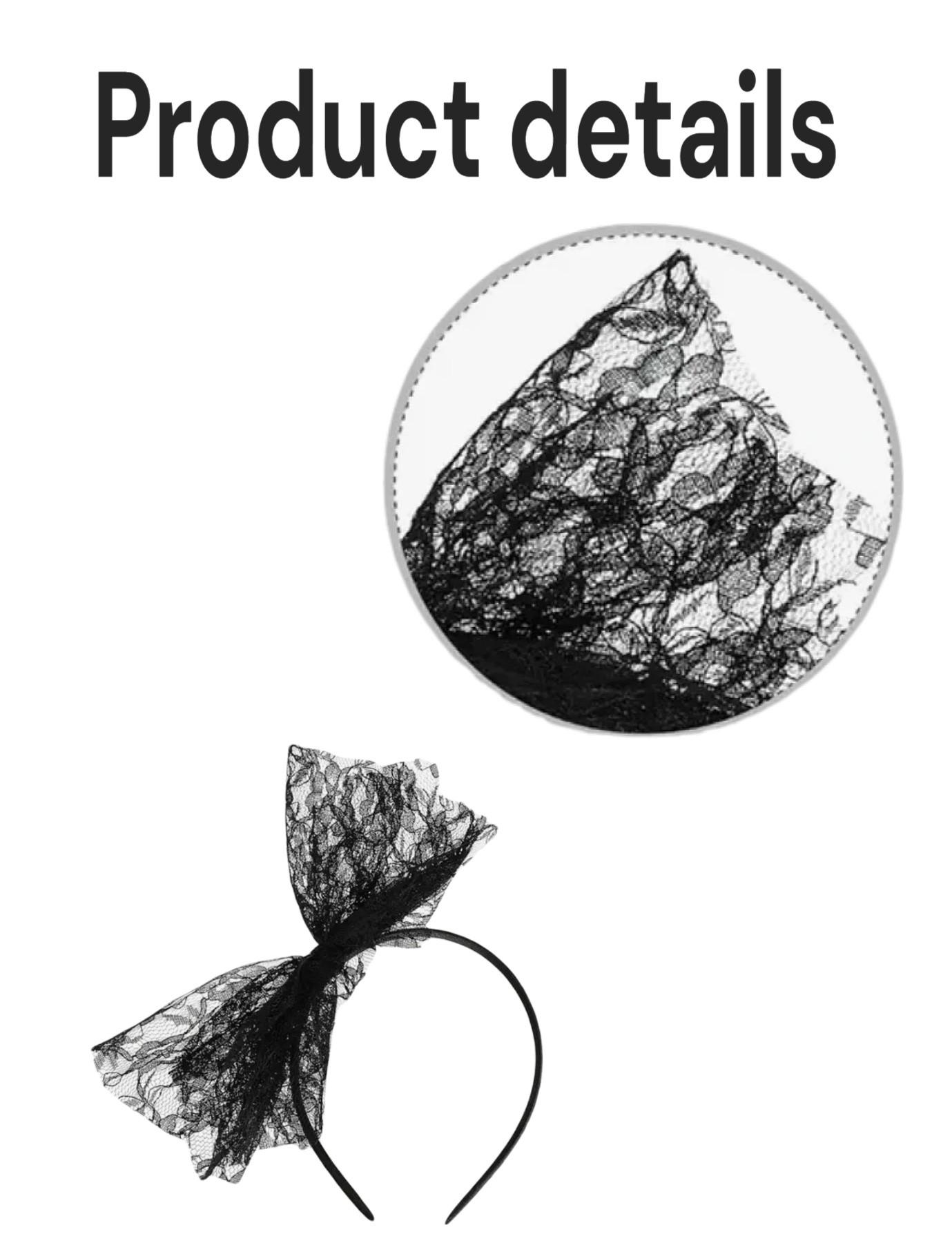 1980s Women's Costume Set, Classic Elastic Waist Three-Layer Tutu Skirt, 40cm Tutu and Bow Headband, Party Dress for All Seasons