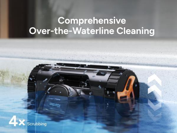 iGarden K Series Cordless Robotic Pool Cleaner for Inground & Above Ground Pools—Cleans Floor, Wall & Waterline with Smart Navigation, Touchscreen, Self-Parking, Up to 9H Runtime. outdoorfun iGarden K Series Cordless Robotic Pool Cleaner for Inground & Above Ground Pools—Cleans Floor, Wall & Waterline with Smart Navigation, Touchscreen, Self-Parking, Up to 9H Runtime. outdoorfun
