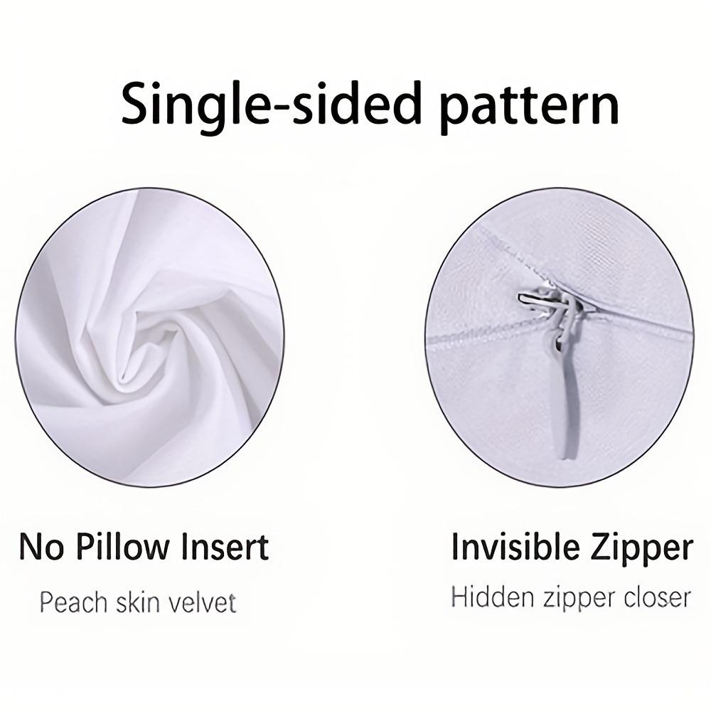 Single-sided printed vintage hippie-style white tiger pillow, washable indoor and outdoor decorative cushion, featuring a design with a flower crown and stylish glasses, suitable for sofas, beds, and patios