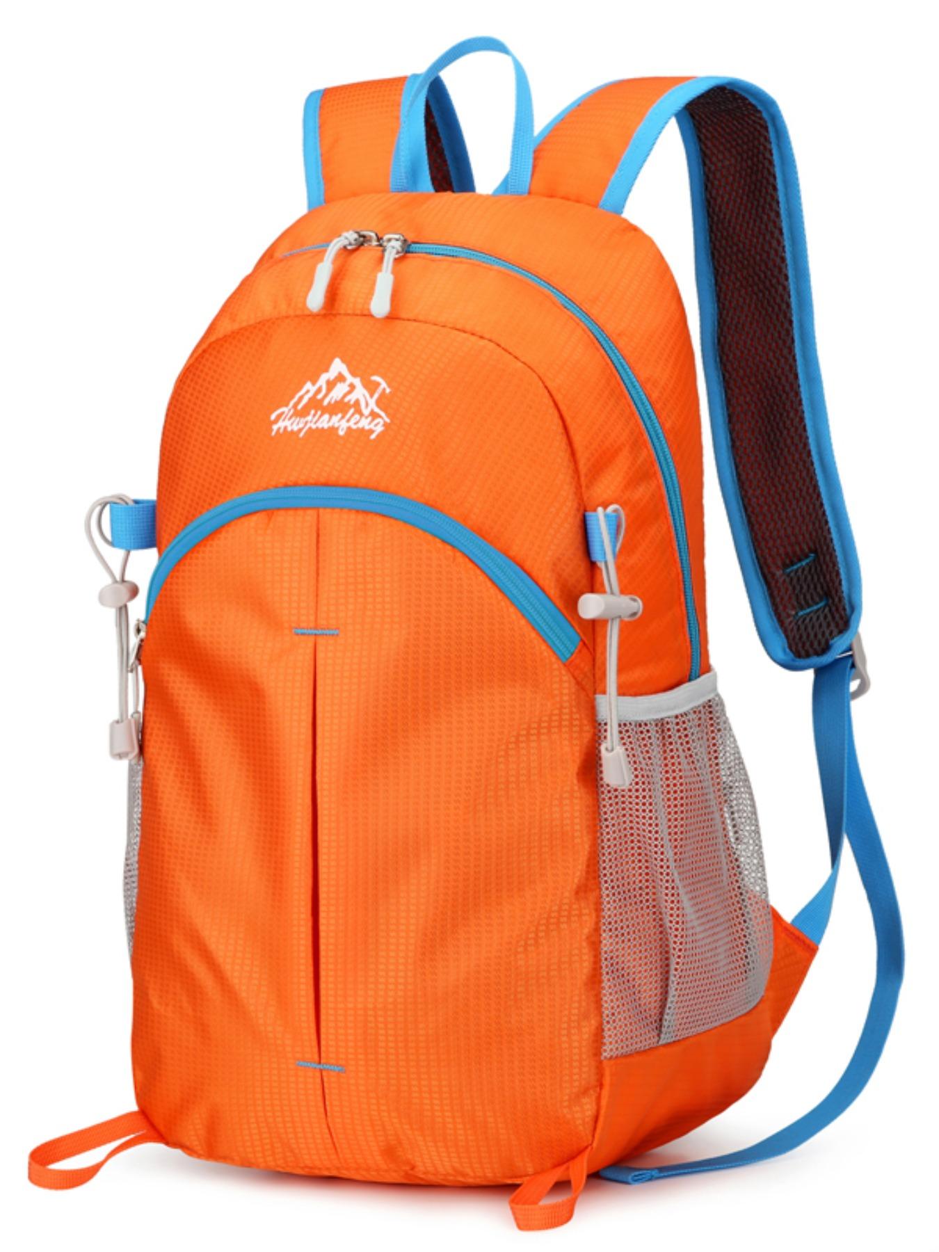 Outdoor Lightweight Foldable Backpack, Unisex Waterproof Durable Hiking Shoulder Bag, Portable Travel Camping Daily Use Bag