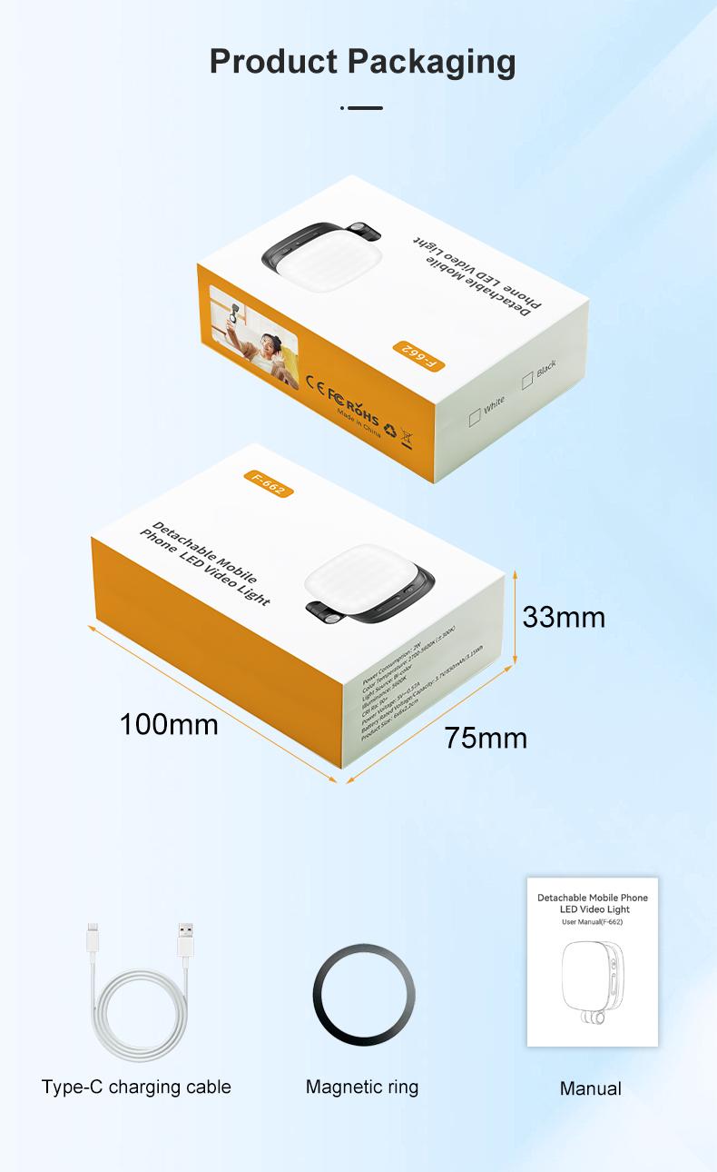 Portable Magnetic Selfie Light, Compatible With MagSafe iPhone,Phone Light With a Mirror, Adjustable For Phone Holder, 4 Lights Modes, 5 Brightness Adjustments, Suitable For Selfies, Makeup, Live Broadcasts and Video Call Lighting, Perfect Gift For Girls Portable Magnetic Selfie Light, Compatible With MagSafe iPhone,Phone Light With a Mirror, Adjustable For Phone Holder, 4 Lights Modes, 5 Brightness Adjustments, Suitable For Selfies, Makeup, Live Broadcasts and Video Call Lighting, Perfect Gift For Girls