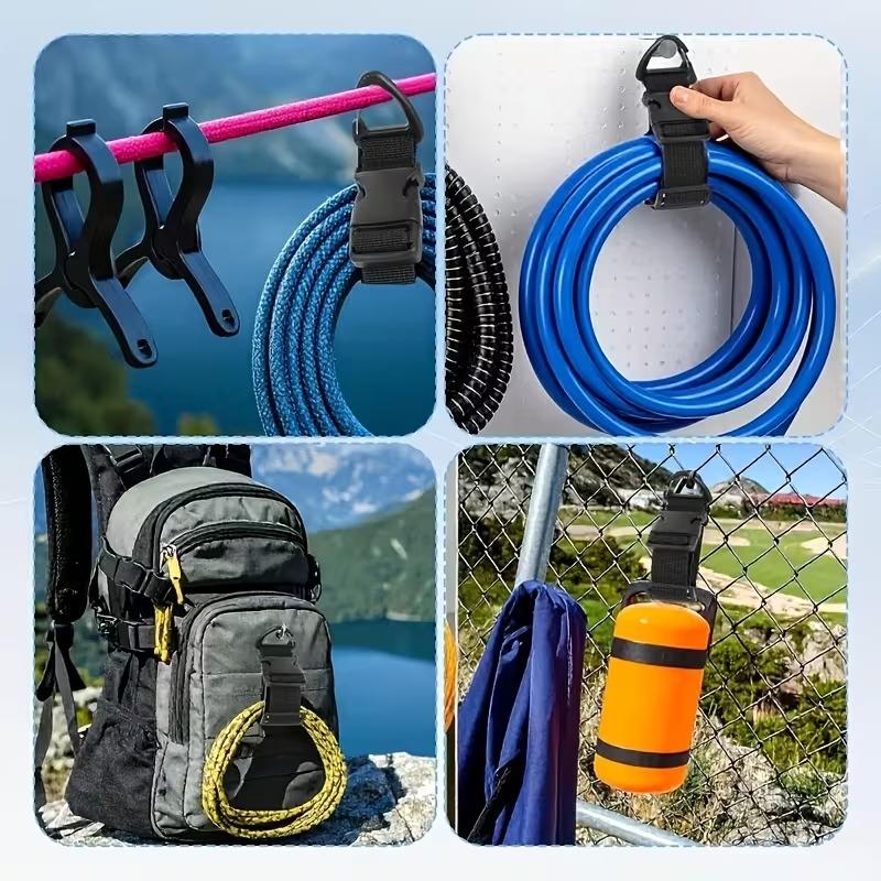 2026style 2pcs Garden Hose Tie Straps, Adjustable Cable Organizer, Garage Storage Hooks, Perfect Gift for Holidays