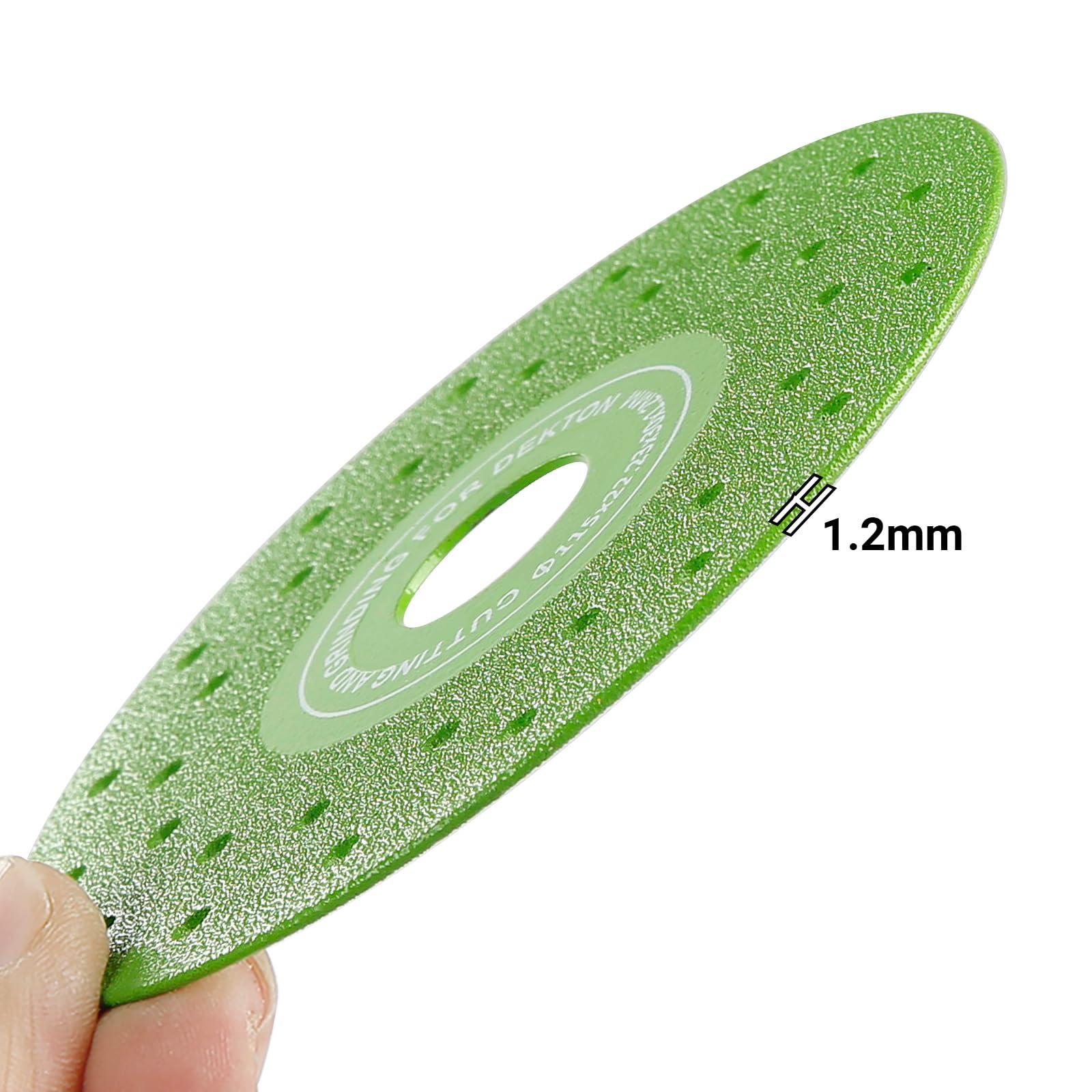 Cutting Disc 3-Pack - Diamond Saw Blades Ultra-Thin Multi-Pore Ceramic Disc for Chip-Free Cutting on Tile, Glass, Marble, GraniteConstruction Tools, Metal Bits, Drill Bits, Drill Bit Set, Diamond Polishing Pads, Diamond Polishing Pads