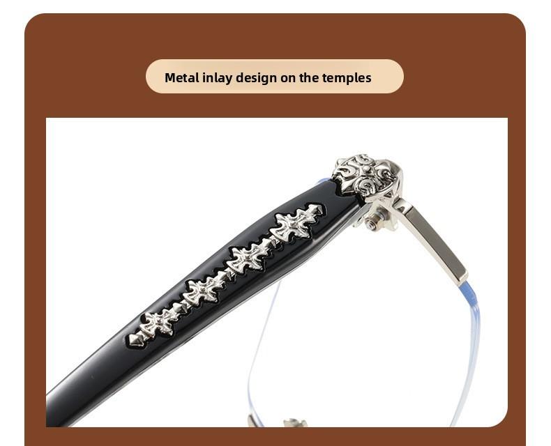 EunoiaLens Rimless High Quality Eyewear, Frameless HD Vision Glasses with Clear Lenses, Diamond-Cut Edges, Stainless Steel Fashion Temple Decor, Lightweight Unisex Adults' Accessories for Computer, Daily Use, Mens Gift