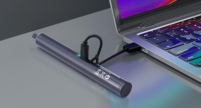 #SpringGlowUp WORKPRO Mini Electric Screwdriver, 20 in 1 Electric Precision Screwdriver with Magnetizer and S2 Steel Bits, Max 4.0V Magnetic Rechargeable Cordless Screwdriver Kit for Phone, Camera, Laptop