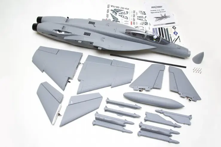 Product Introduction of FMS EDF Jet 70mm F-18F V2 PNP (The PNP does not come with remote and battery) 14