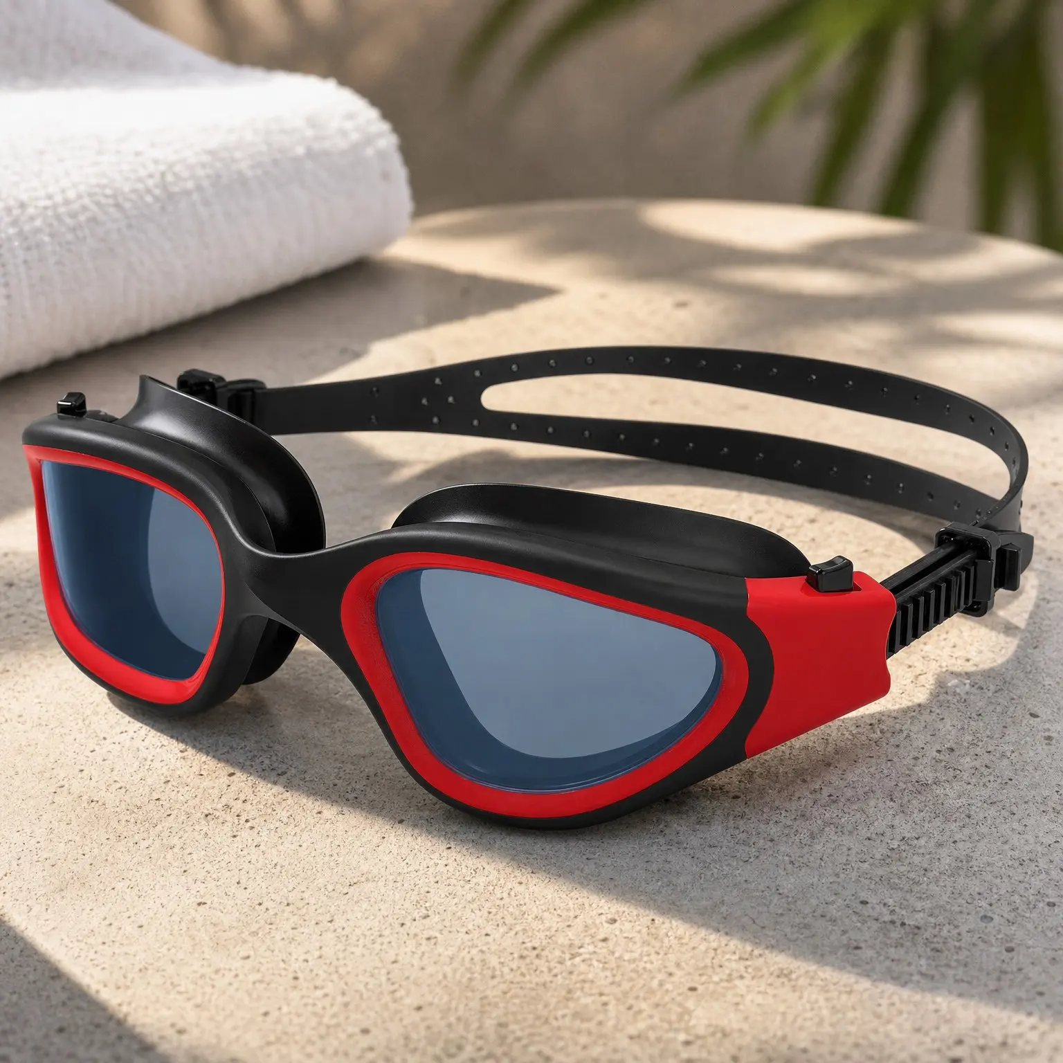 Anti-Fog Anti-UV No-Leak Swimming Goggles with Clear Vision for Men, Women, Adults & Teens