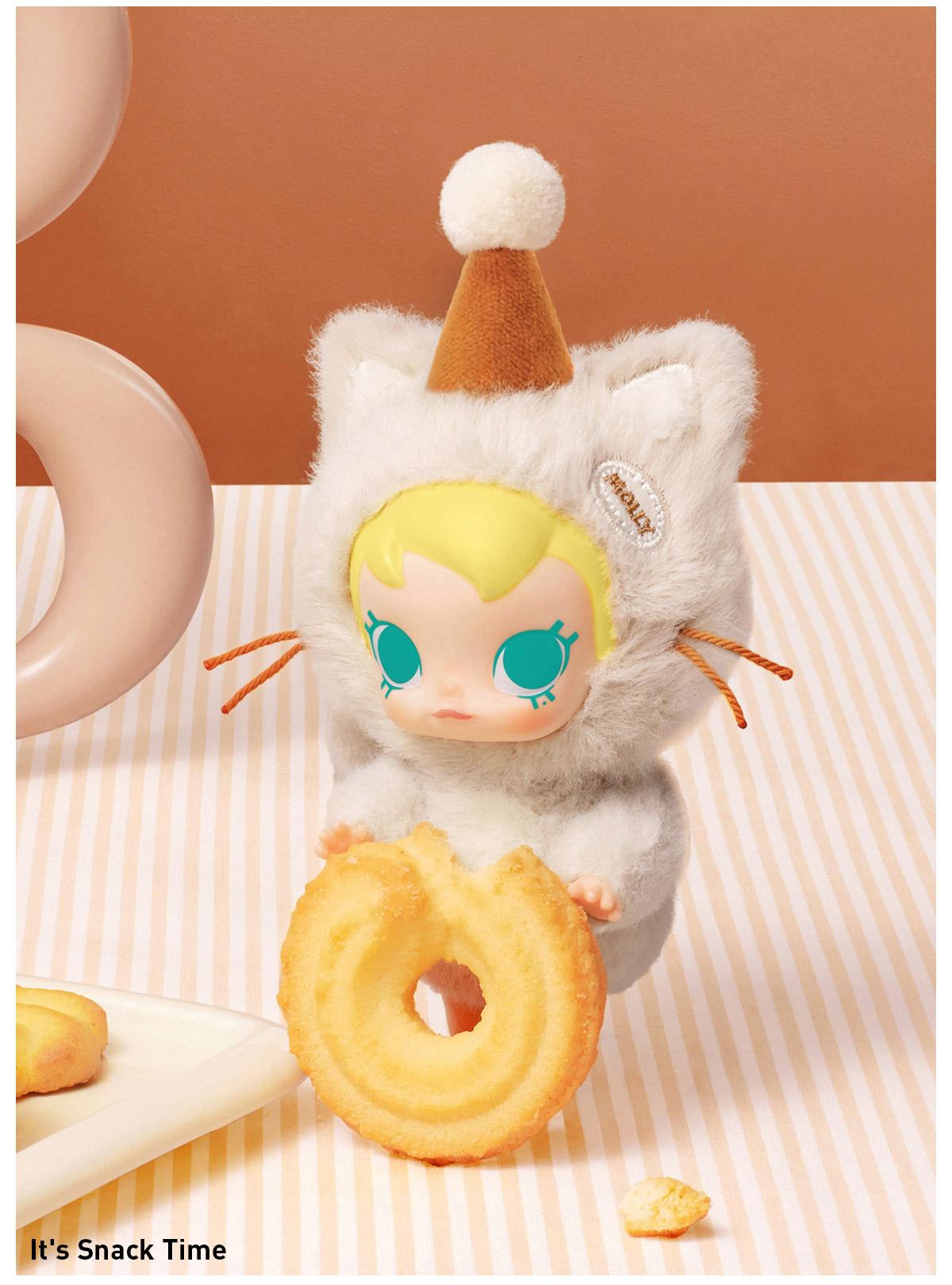 POP MART Baby Molly Pocket Friends Series-Vinyl Plush Pendant Blind Box POP MART Baby Molly Pocket Friends Series-Vinyl Plush Pendant Blind Box