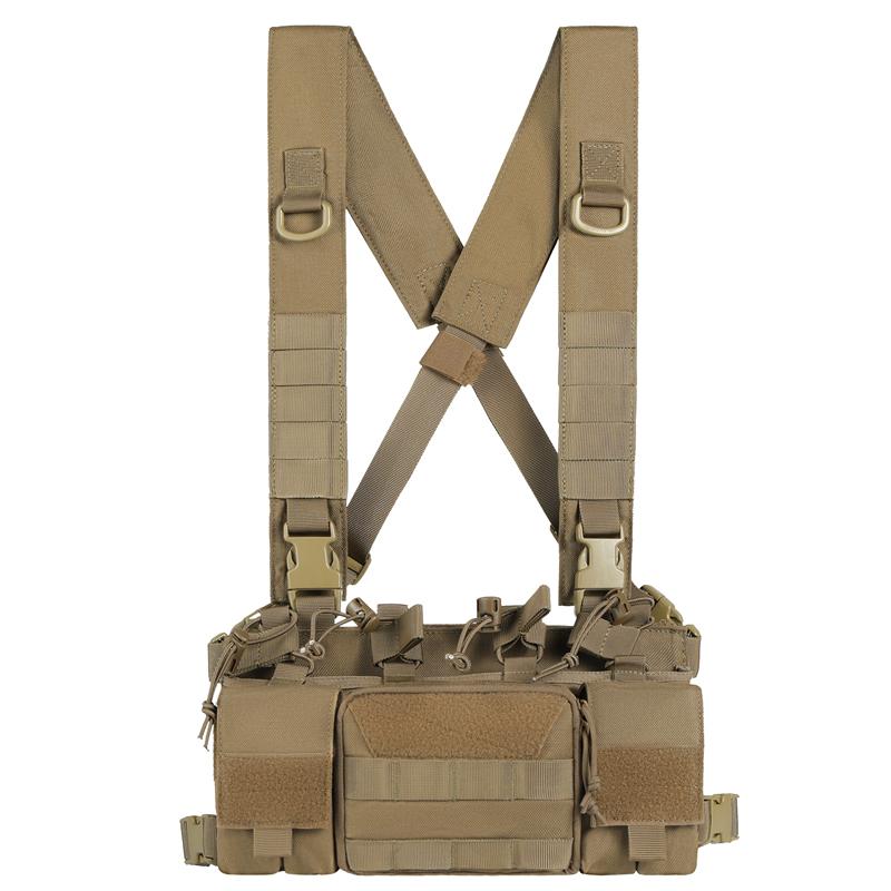 ONETIGRIS Chest Rig, MOLLE Chest Rigs Chest Rig Dangler Pouch Utility Admin Pouch IFAK Organizer
