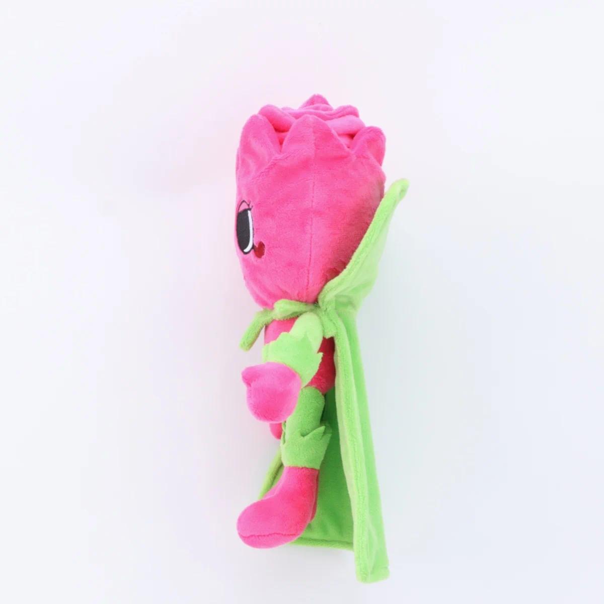 Kawaii Game Peripheral Plush Toy Rose Toy Beautiful Roses Plush Toy  Valentine's Day and New Year's Gift Christmas Birthday Gift