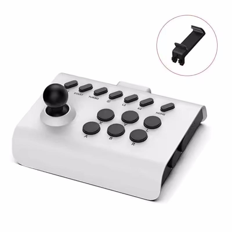 Arcade Gamepad Bluetooth Controller For Nintendo Switch PS4 PS3 Mobile Android IOS iPhone PC Computer Smart TV Joystick Wireless Wired USB Gaming Control Game Pad 2.4G MFI Phone Gaming Accessories