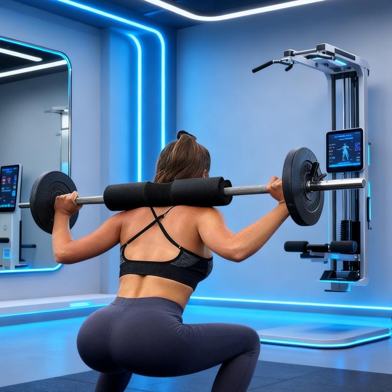 One-Piece Shoulder Pad for Squats Lunges Hip Thrusts, Barbell Padding for Neck Shoulders, Training Cushion Relief