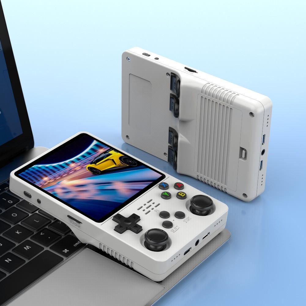 Boyhom R36plus Retro Handheld Gaming Console, 4 Inch IPS Display, 64GB 128GB Storage, WiFi, Nes Snes Game Boy Advance N64 Ps1 Psp Emulator