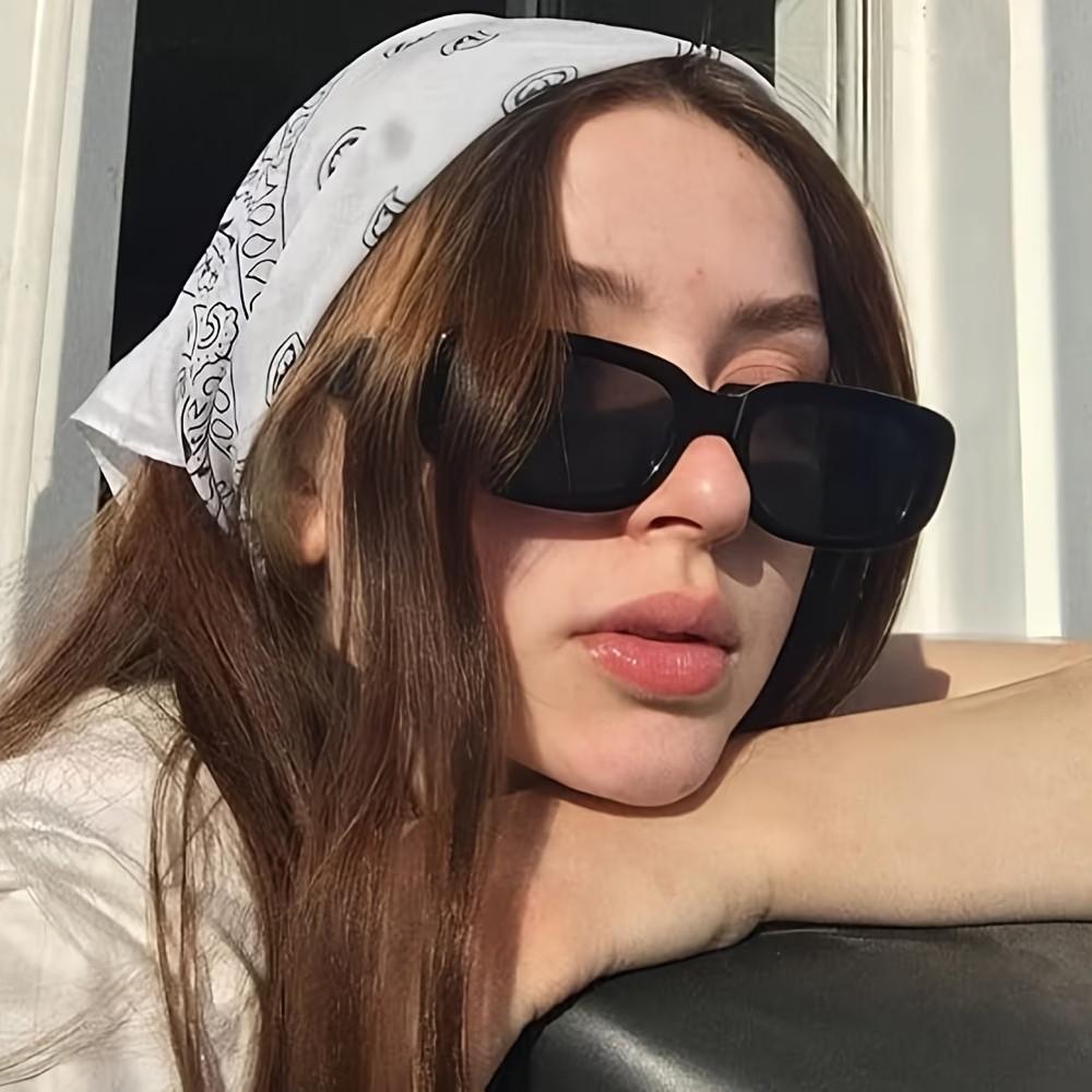 20pcs Retro Square Glasses, Classic Square Frame for Men and Women, Luxury Wedding Favors, Christmas, Valentine's Day, Rock Theme Party